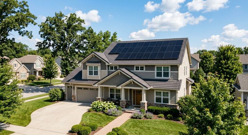 Solar Panels Installation project example